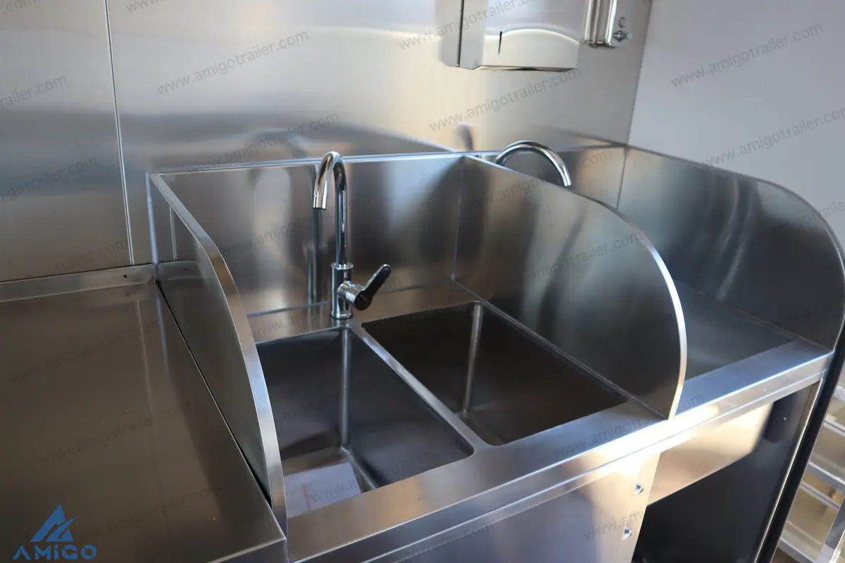 4m 4 burners cooktop Sydney Food Trailers